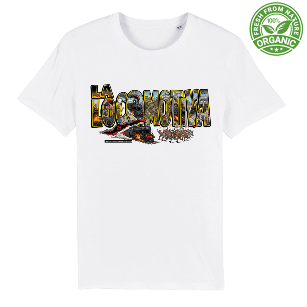 T-Shirt Unisex Organica linea la locomotiva A