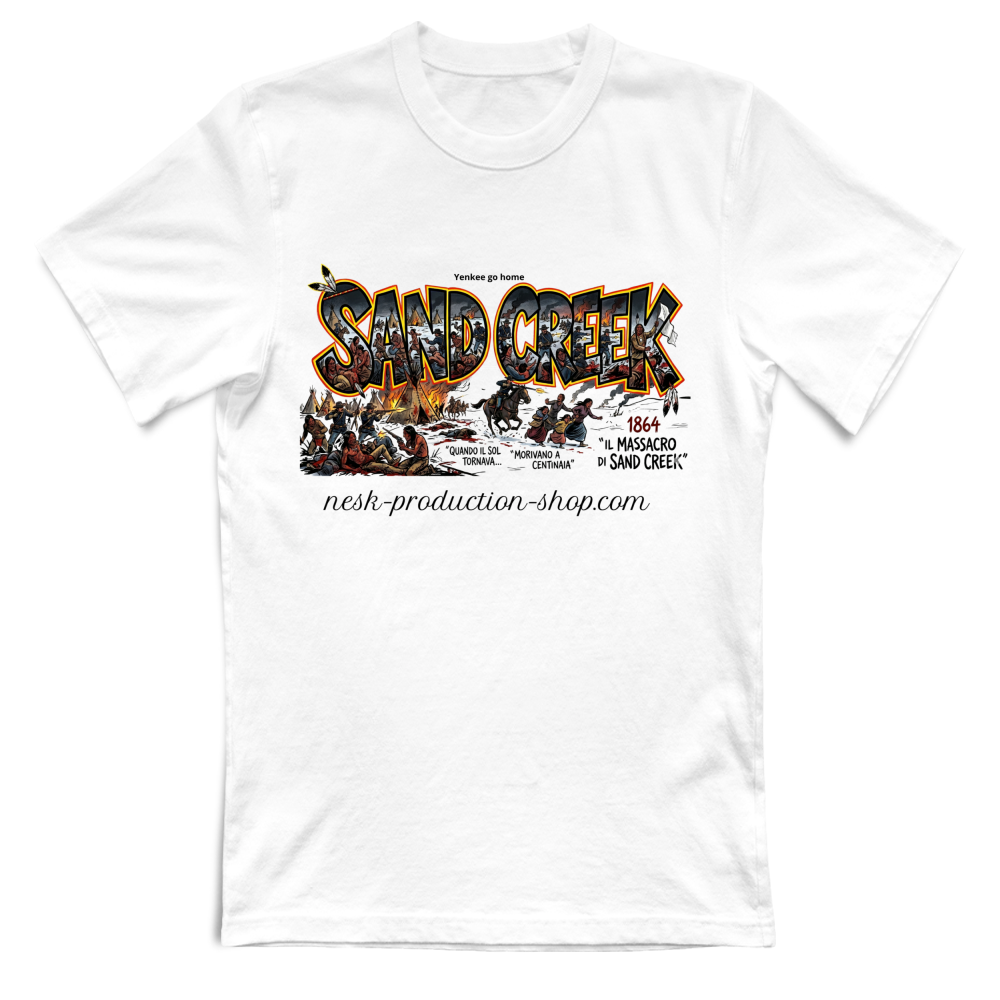 T-Shirt Unisex linea sand creek