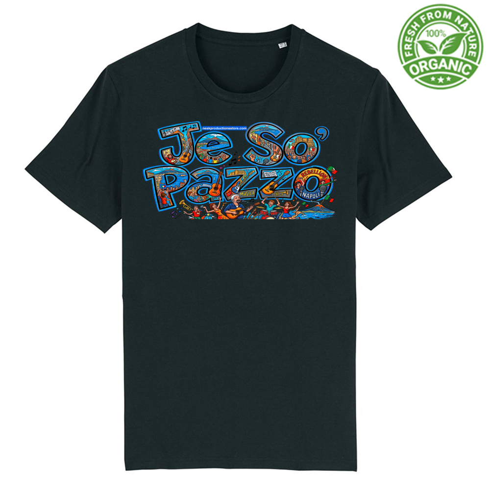 T-Shirt Unisex Organica linea je so pazzo A