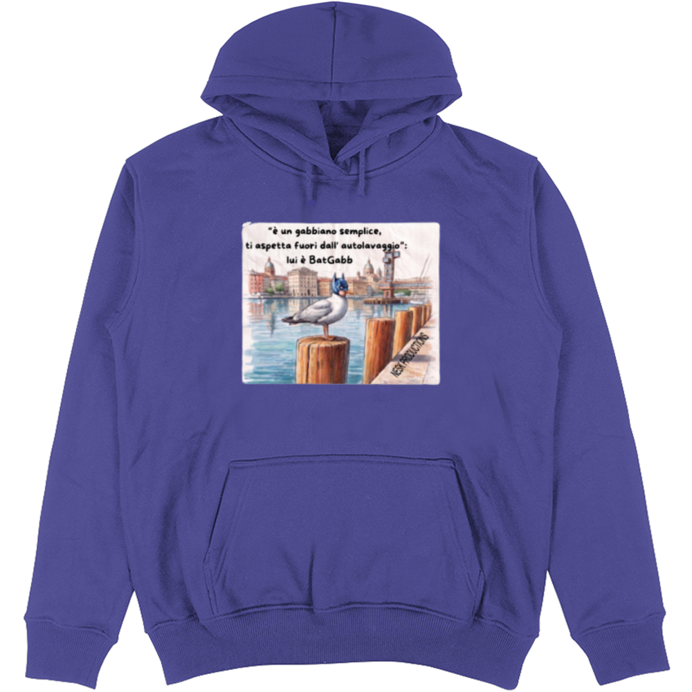 Felpa Unisex con Cappuccio T-Shirt BatGabb Will Returns