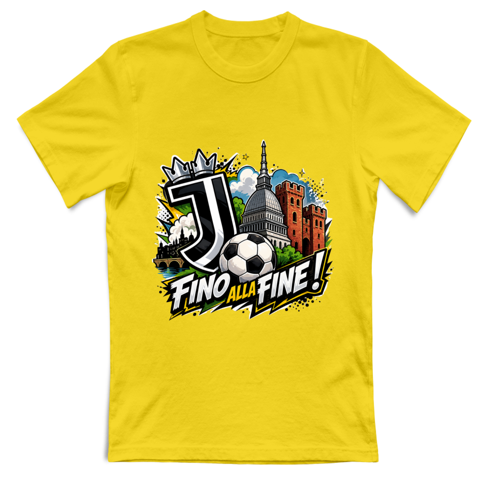T-Shirt Unisex linea Juve fino alla fine