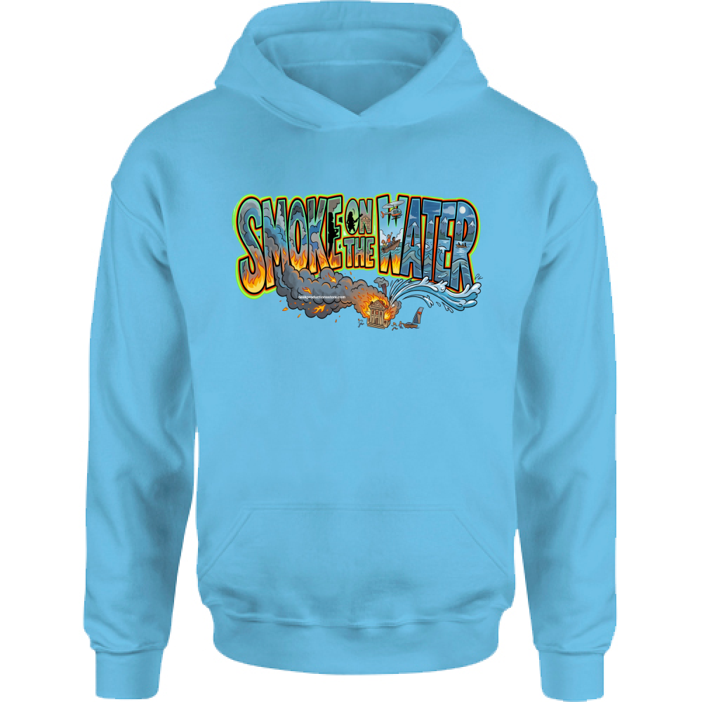 Felpa Bambino con Cappuccio linea smoke on the water A