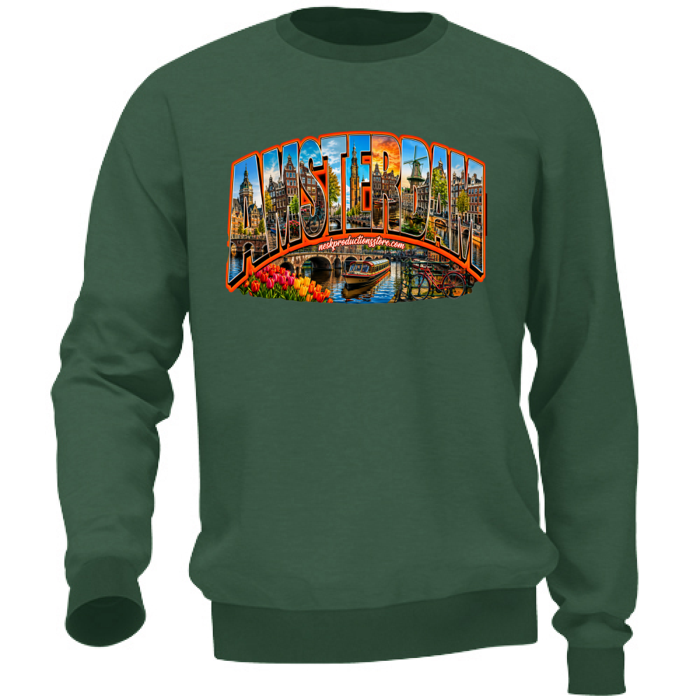 Felpa Unisex linea amsterdam