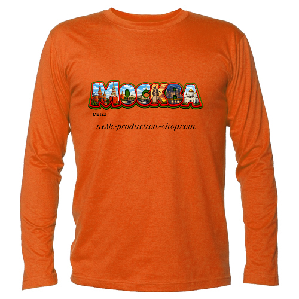 T-Shirt Unisex Manica Lunga linea mosca