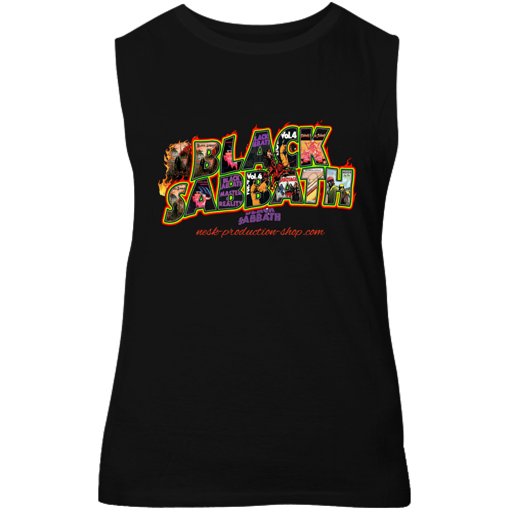 Canotta Unisex linea black sabbath