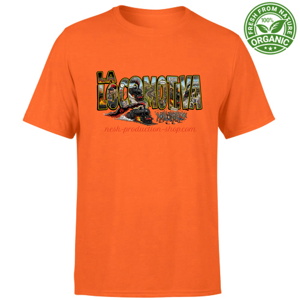 T-Shirt Unisex Organic linea la locomotiva
