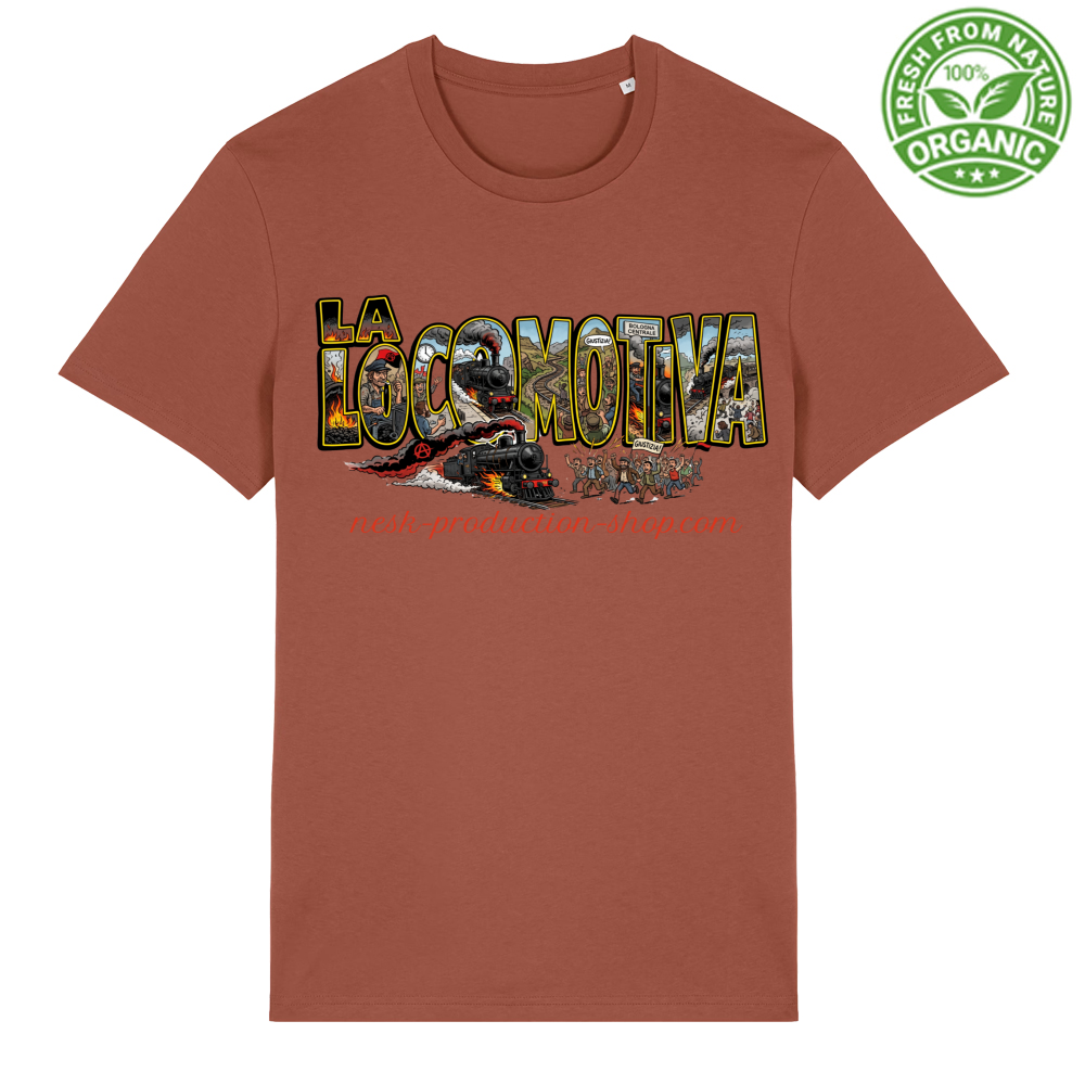 T-Shirt Unisex Organica linea la locomotiva