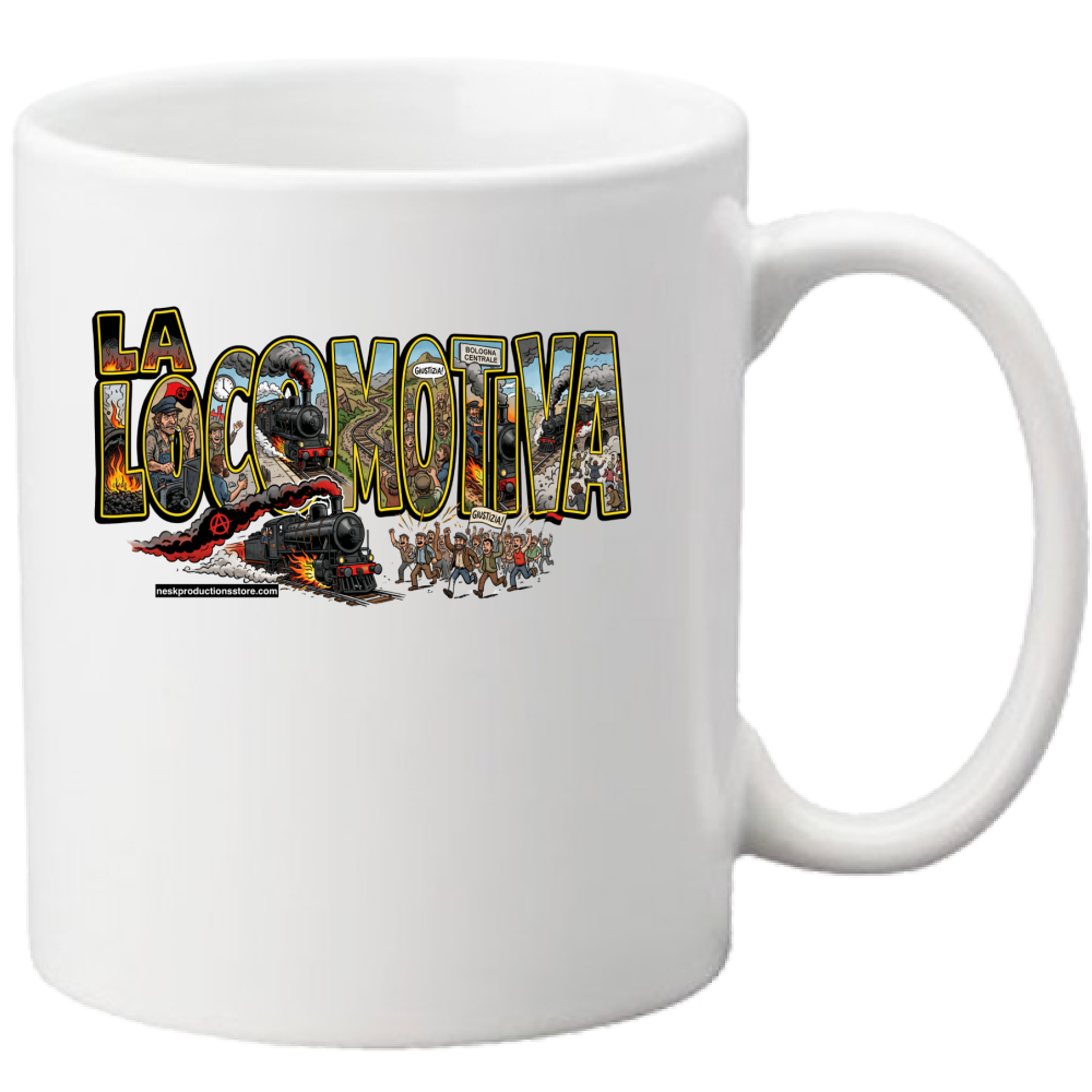 Tazza linea la locomotiva A