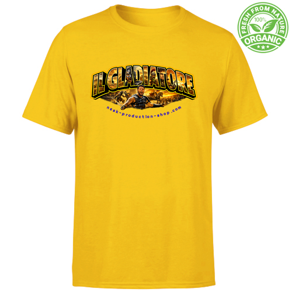 T-Shirt Unisex Organic linea gladiatore