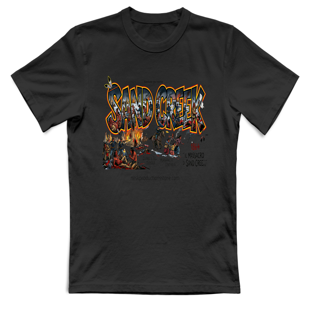 T-Shirt Unisex Large linea Sand Creek 1A