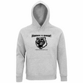 Felpa Organica Unisex Cappuccio linea vamos a ganar