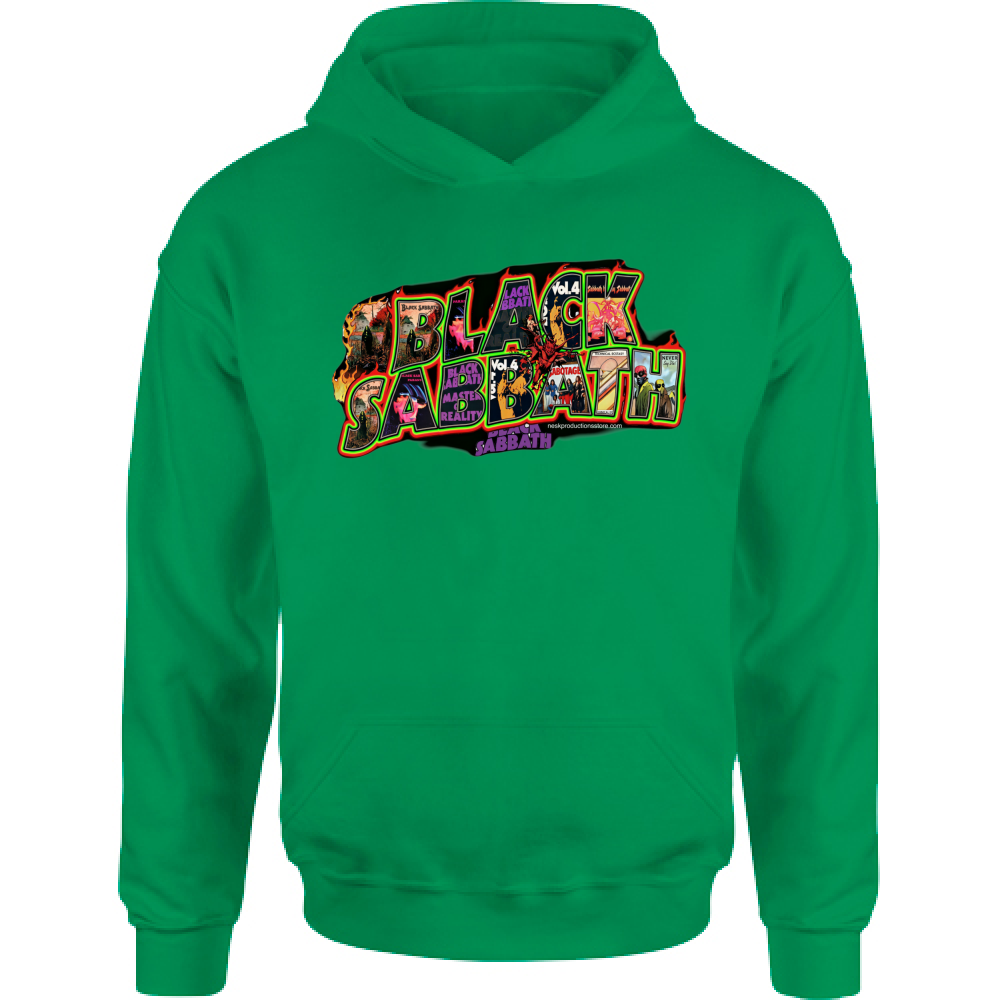 Felpa Bambino con Cappuccio linea Black Sabbath A