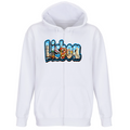 Felpa Premium Cappuccio Zip linea lisbona A