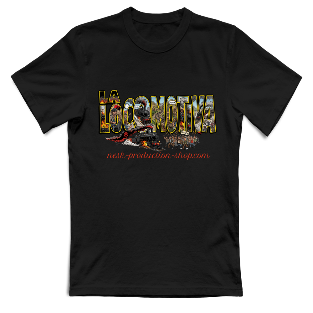 T-Shirt Unisex linea la locomotiva