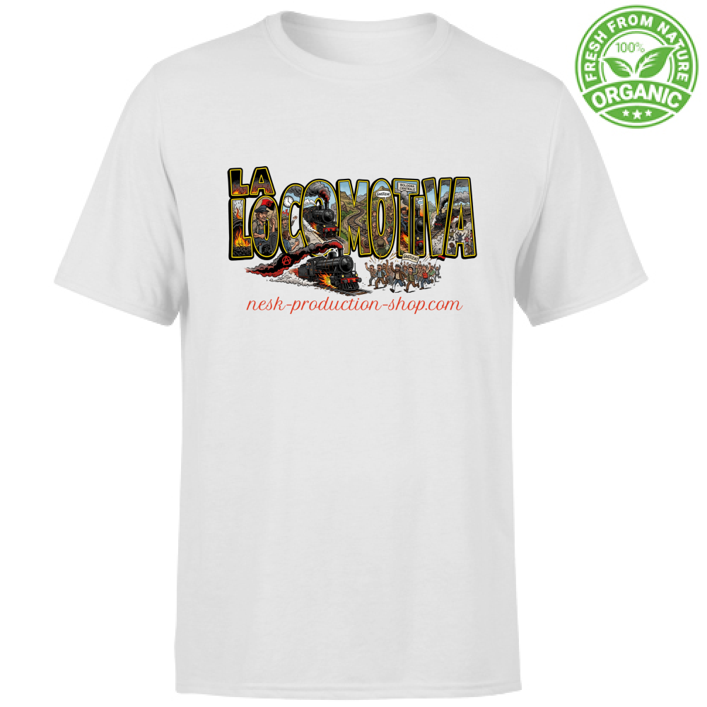 T-Shirt Unisex Organic linea la locomotiva