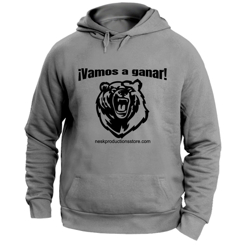 Felpa con Cappuccio Unisex Large linea vamos a ganar