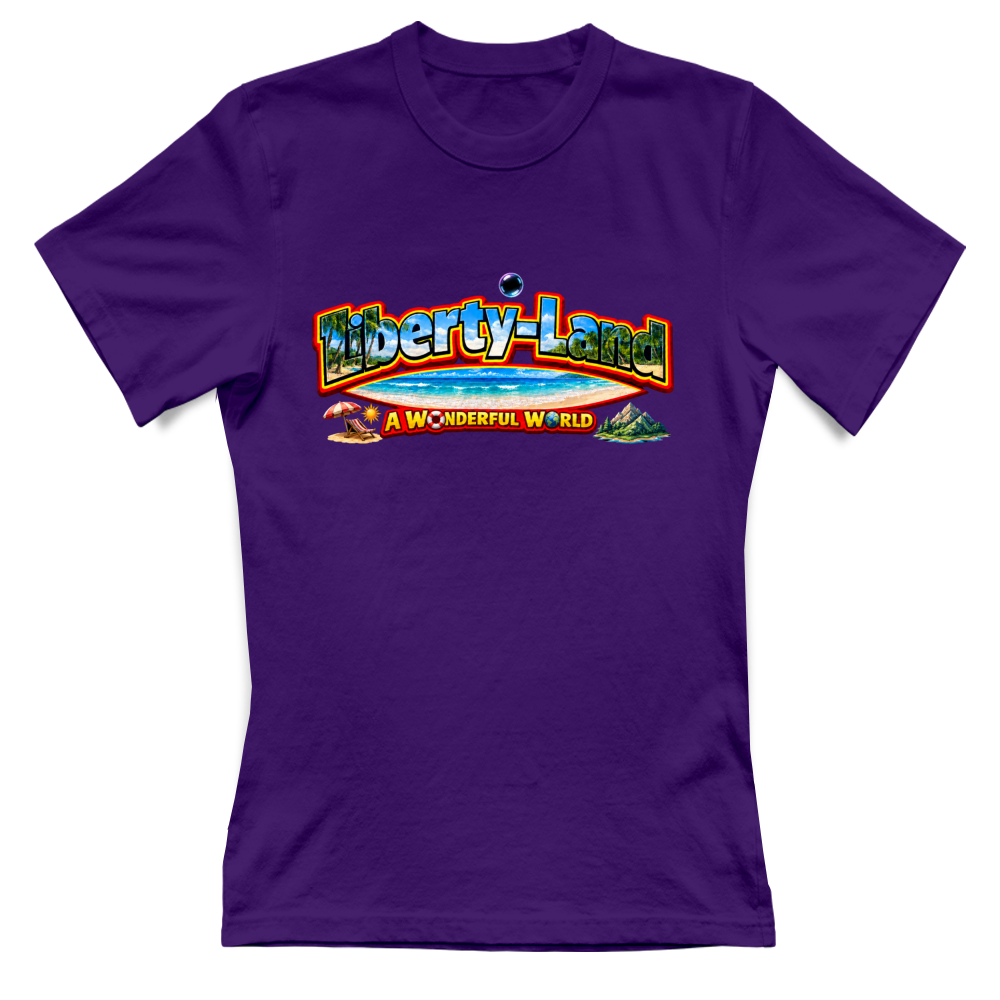 T-Shirt Donna Maglietta Verso un Mondo Migliore e Oltre