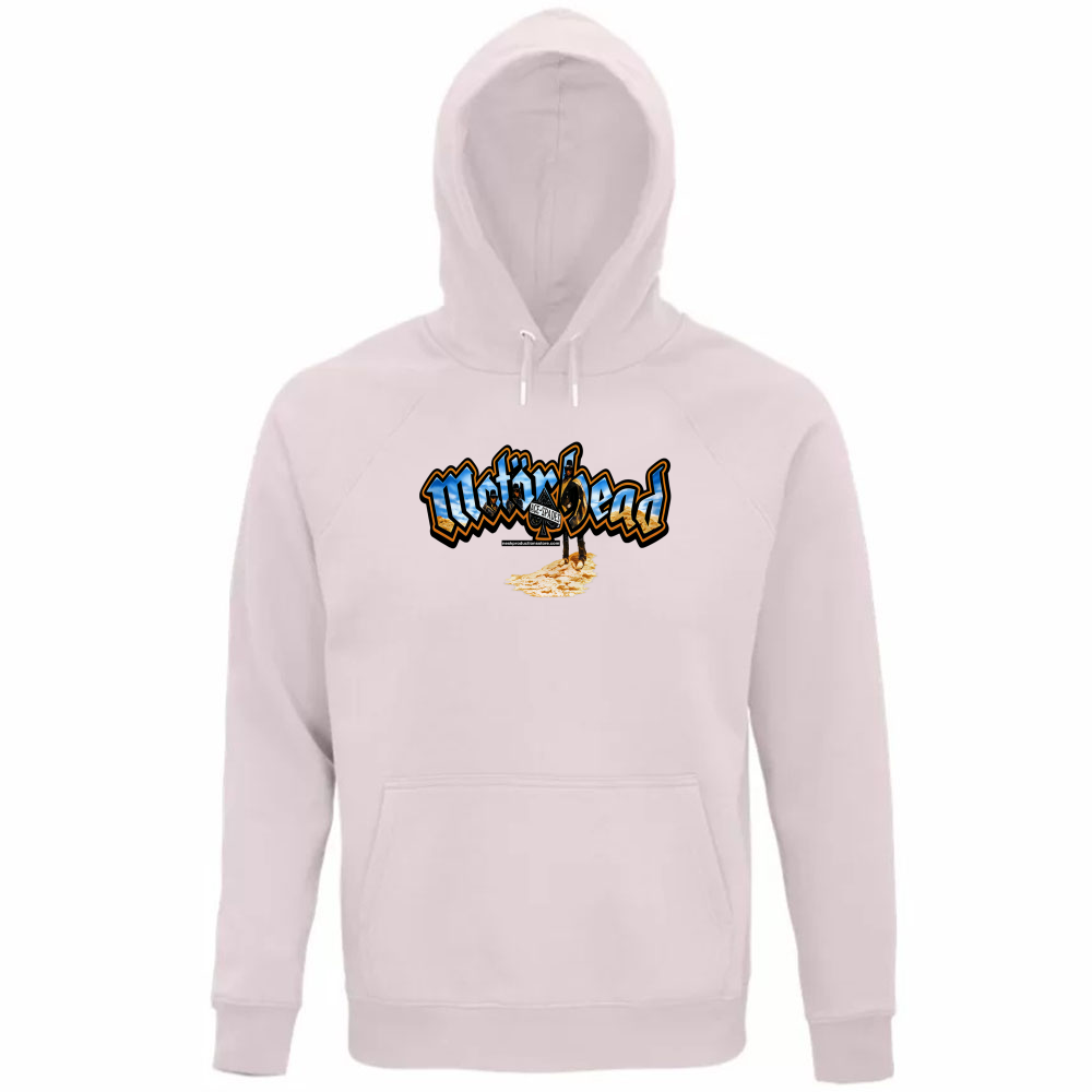 Felpa Organica Unisex Cappuccio linea Motorhead  A