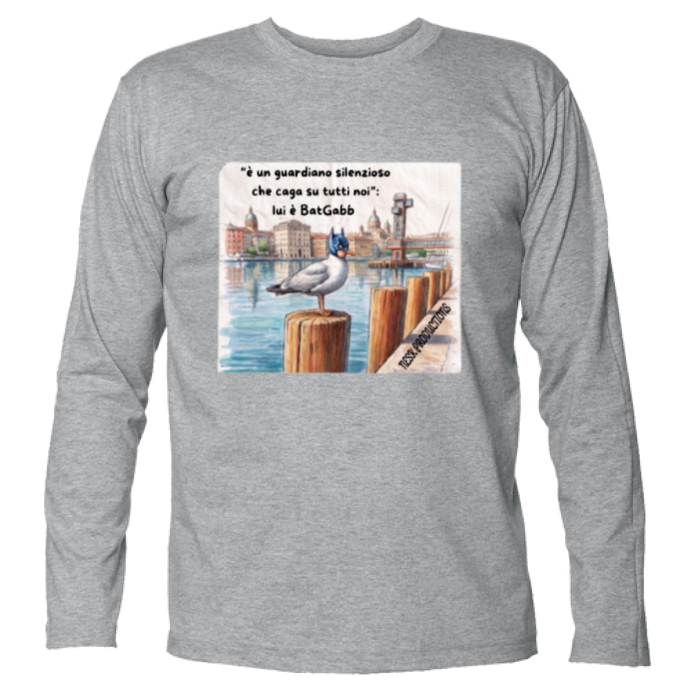 T-Shirt Unisex Manica Lunga T-shirt BatGabb is Back Again