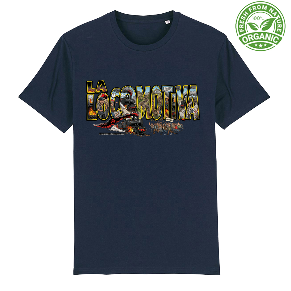 T-Shirt Unisex Organica linea la locomotiva A