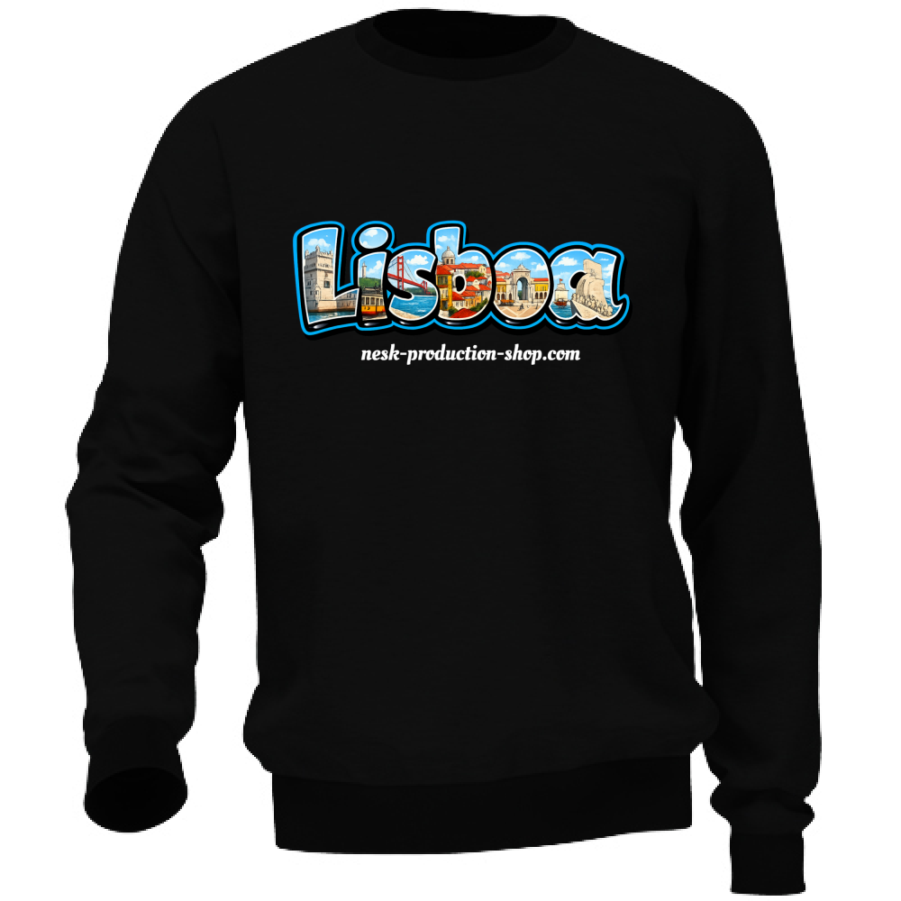 Felpa Unisex linea lisboa