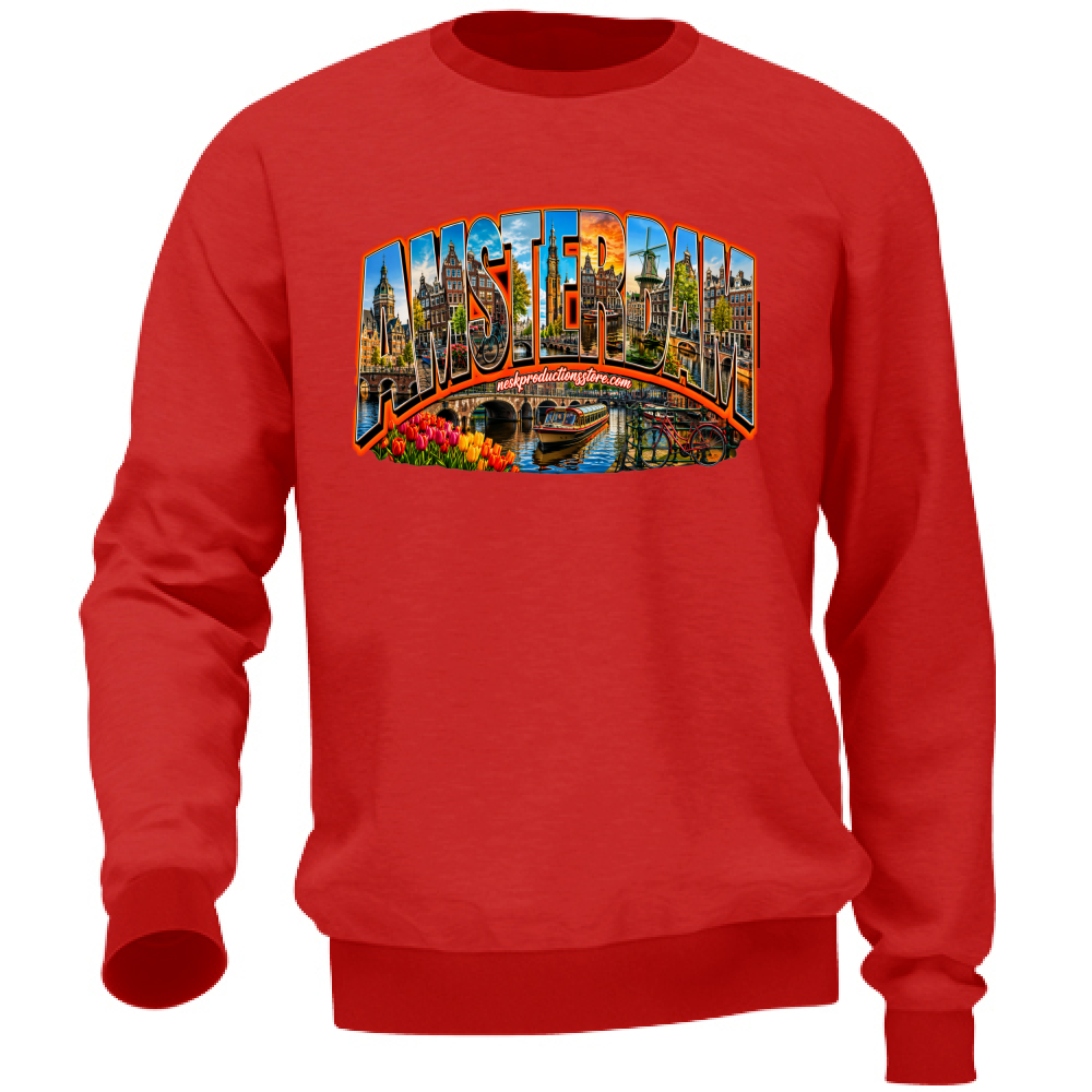 Felpa Unisex linea amsterdam
