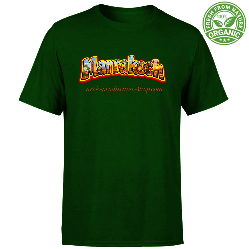 T-Shirt Unisex Organic linea marrakech