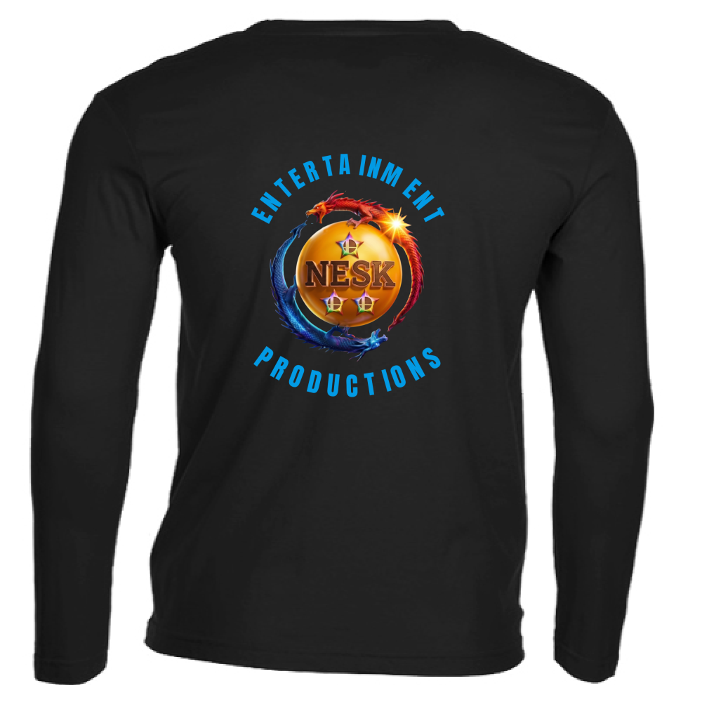 T-Shirt Unisex Manica Lunga T-Shirt con una Frase Motivazionale
