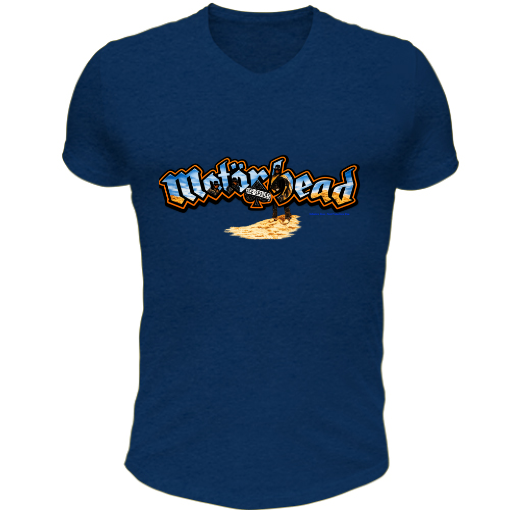 T-Shirt Unisex Scollo V linea motorhead