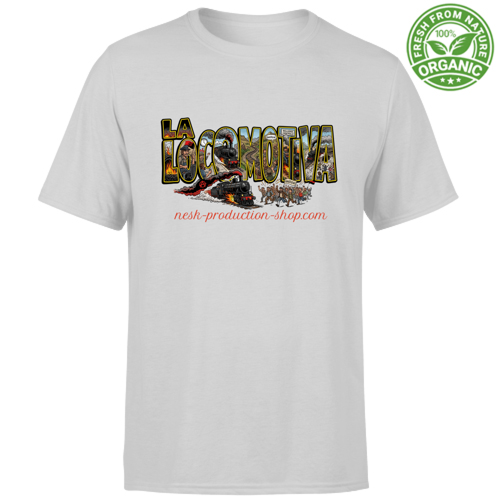 T-Shirt Unisex Organic linea la locomotiva