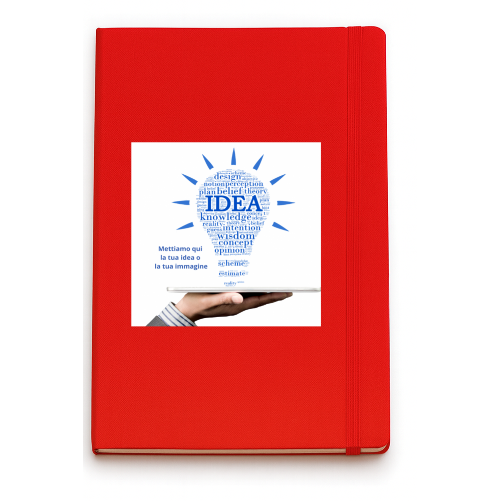 Quaderno blocco note tua idea