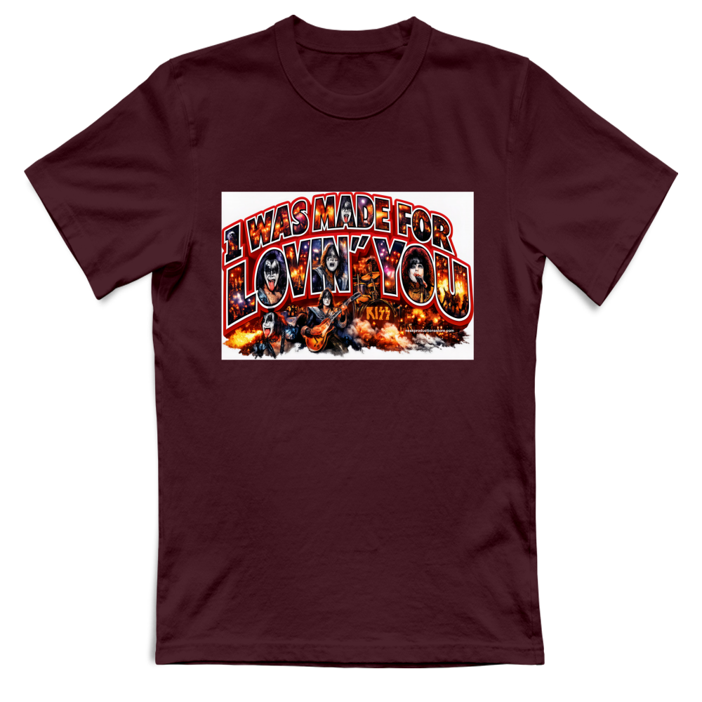 T-Shirt Unisex linea i was made for lovin you 1A