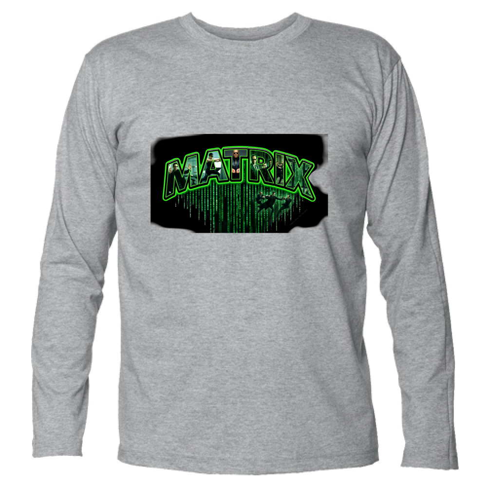 T-Shirt Unisex Manica Lunga linea matrix A