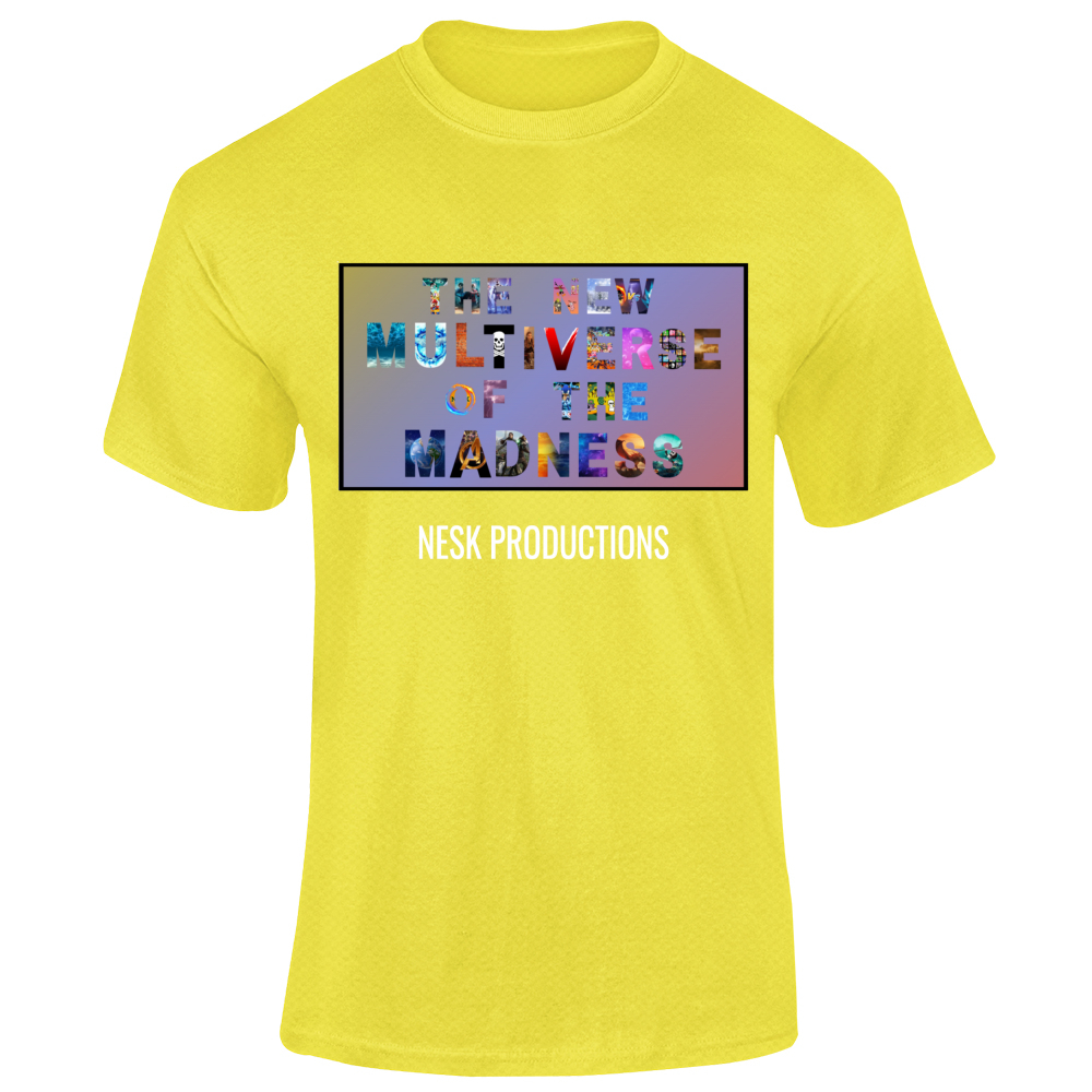 T-Shirt Unisex Dry Sport T-Shirt del Multiverso con Sfondo a Colori