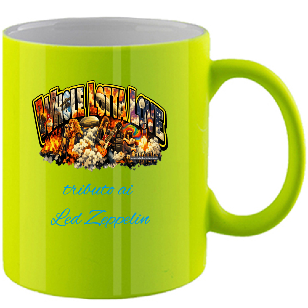 Tazza Fluo linea Whole lotta love