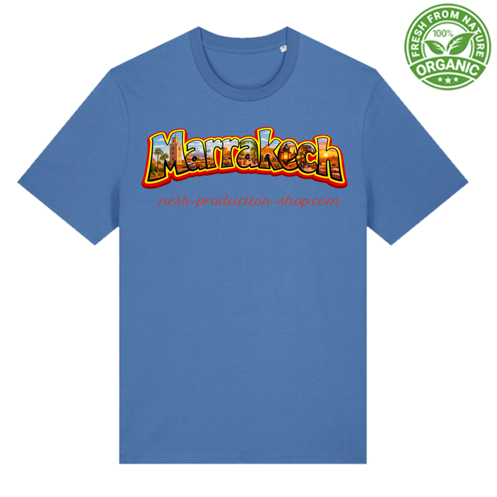 T-Shirt Unisex Premium Organic linea marrakech