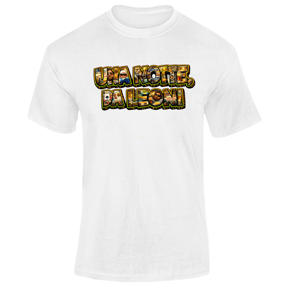 T-Shirt Unisex Dry Sport Maglietta una Notte da Leoni