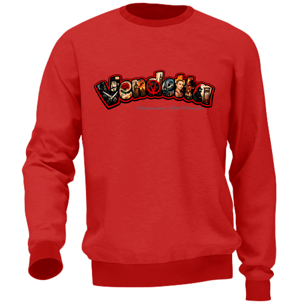 Felpa Unisex linea vendetta