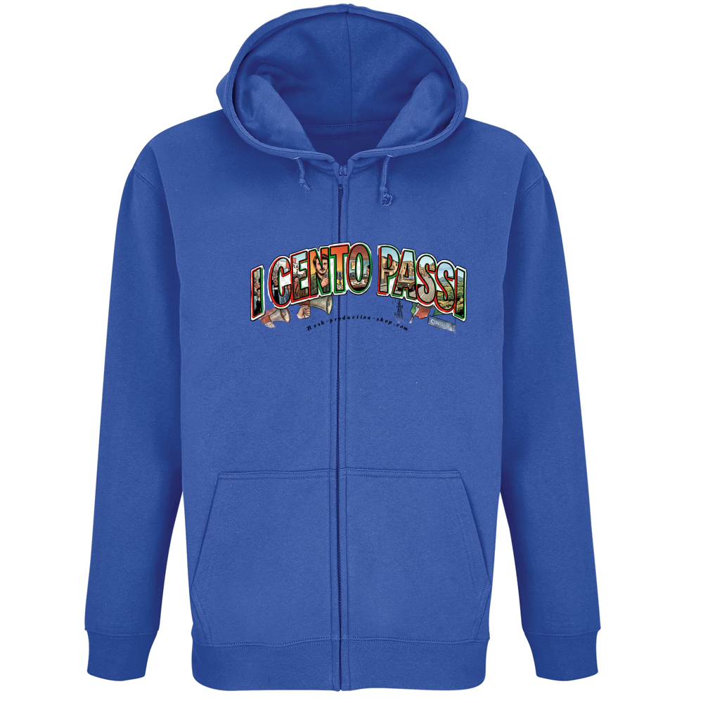 Felpa Premium Cappuccio Zip linea cento passi