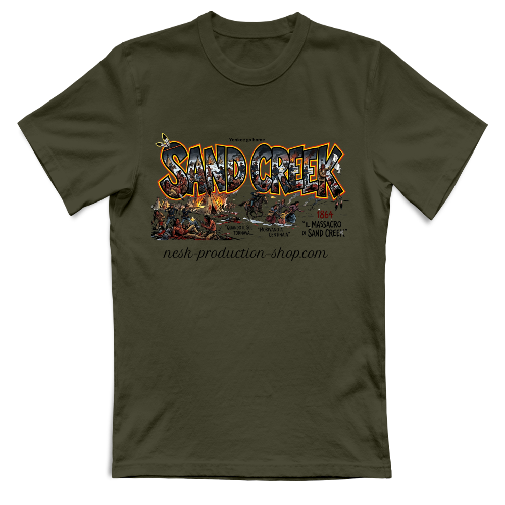 T-Shirt Unisex linea sand creek
