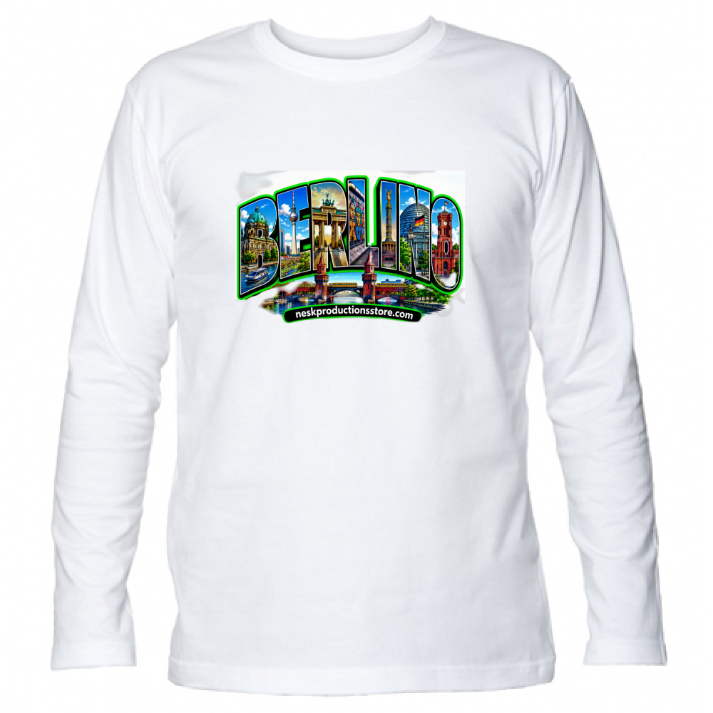 t-shirt-unisex-manica-lunga-linea-berlino – Nesk Productions