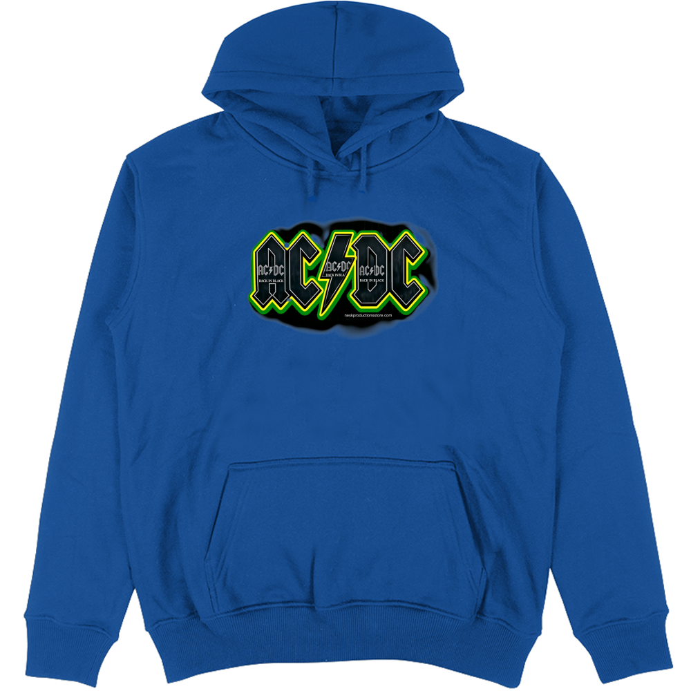 Felpa Unisex con Cappuccio linea AC/DC   A