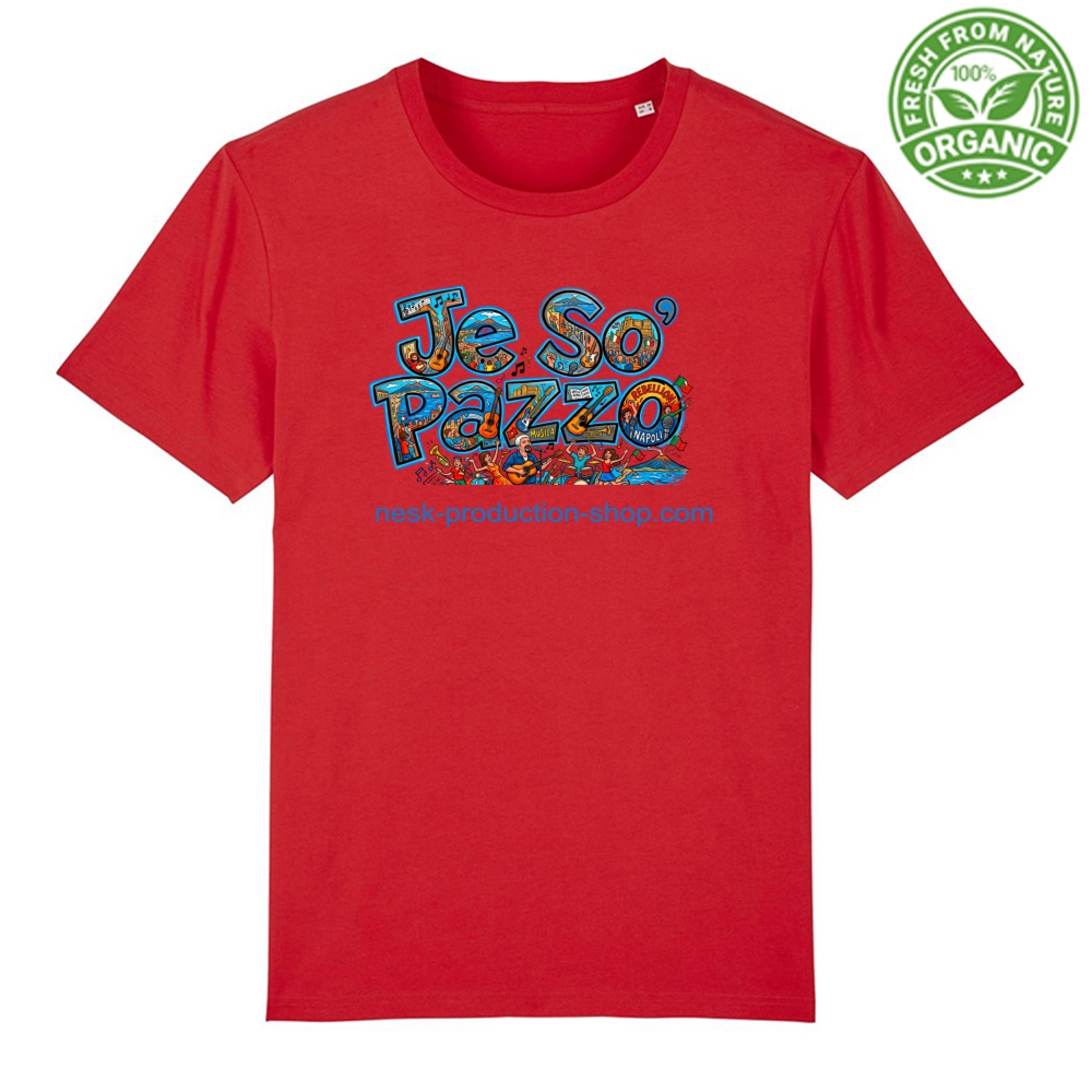 T-Shirt Unisex Organica linea je so pazzo