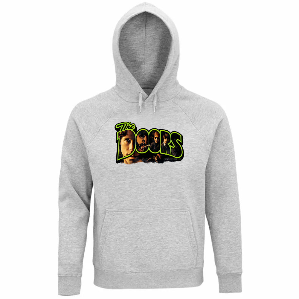 Felpa Organica Unisex Cappuccio linea Doors