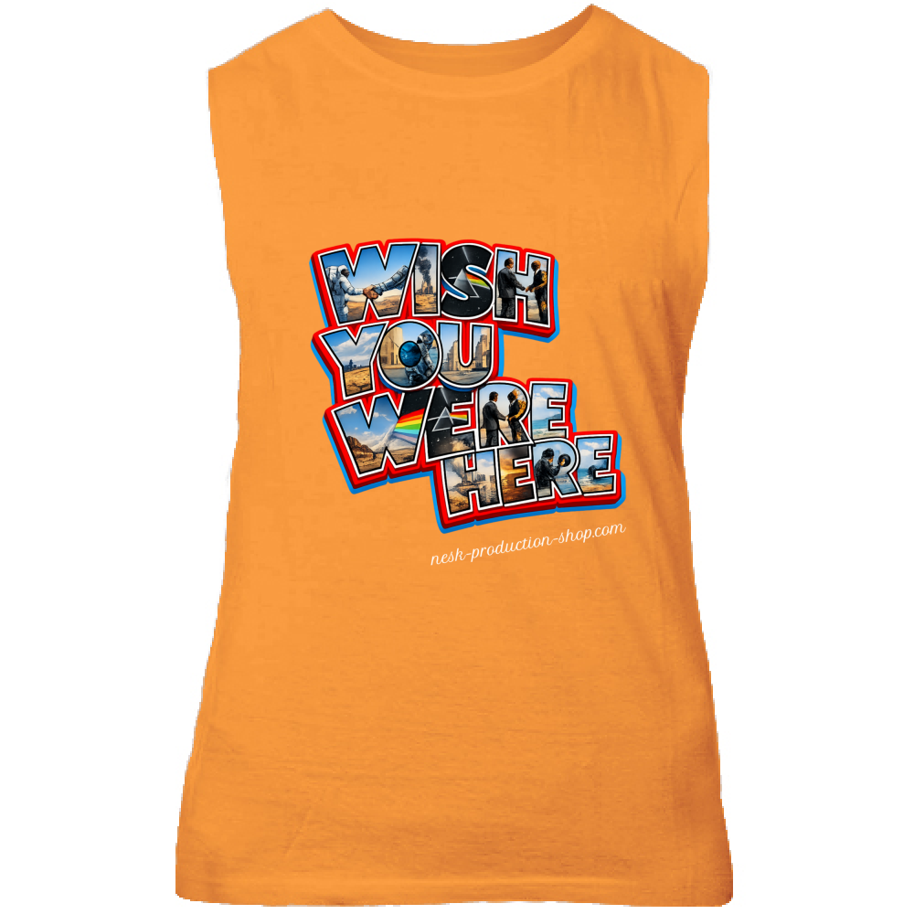 Canotta Unisex linea wish you were here