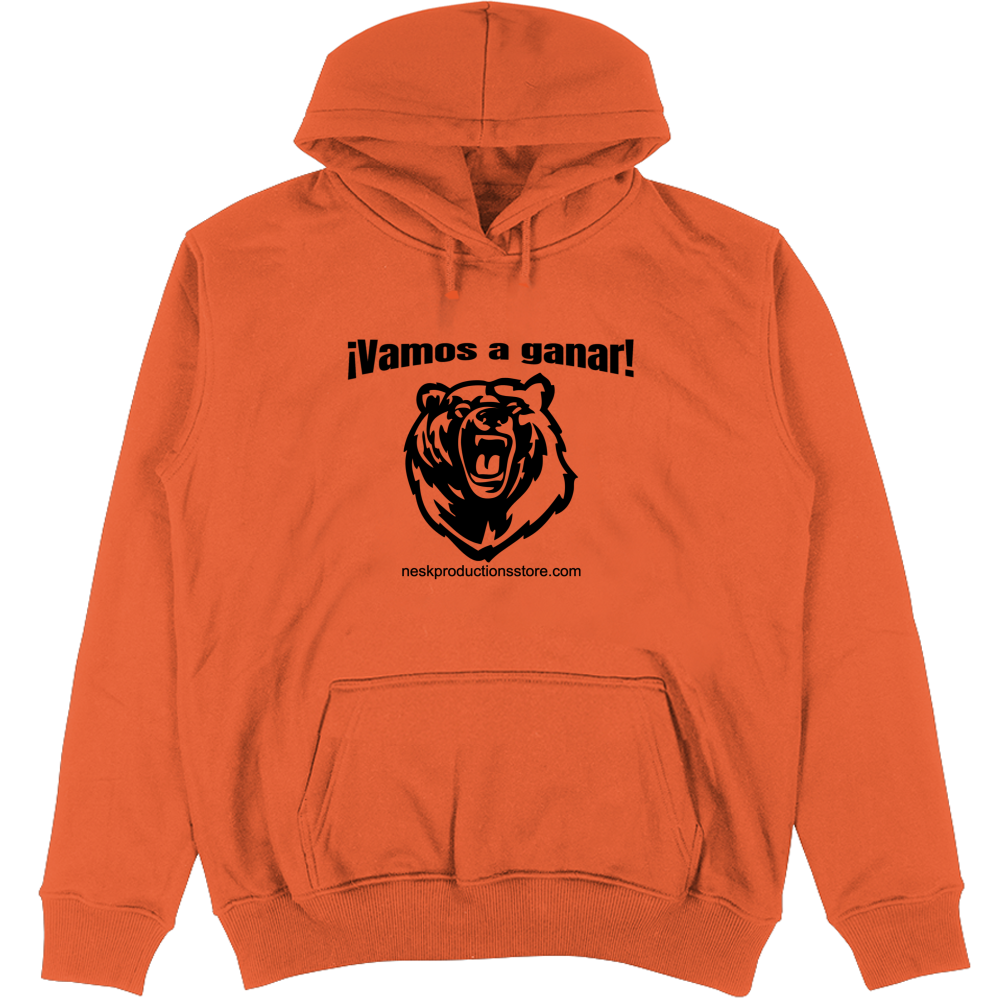 Felpa Unisex con Cappuccio linea vamos a ganar