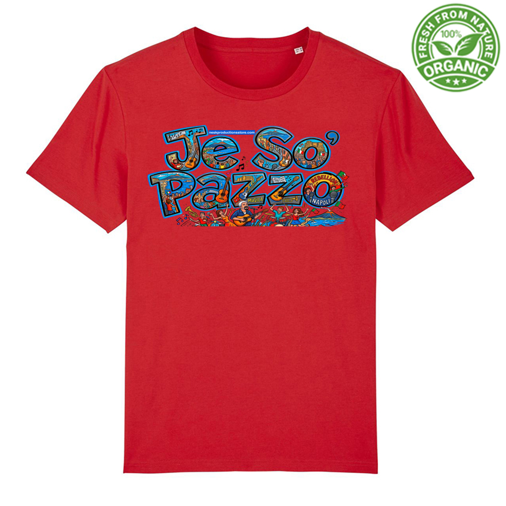 T-Shirt Unisex Organica linea je so pazzo A