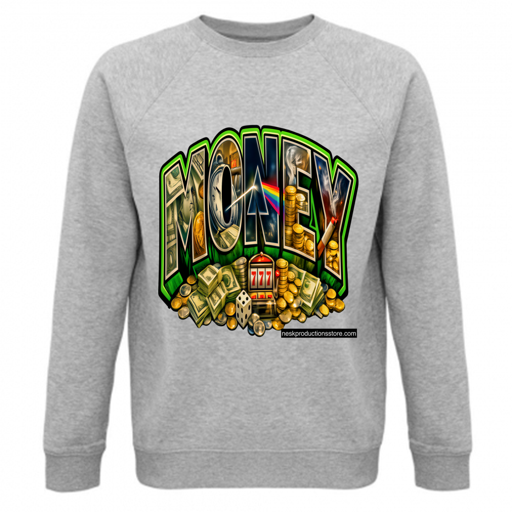 Felpa Unisex Organica linea Money A
