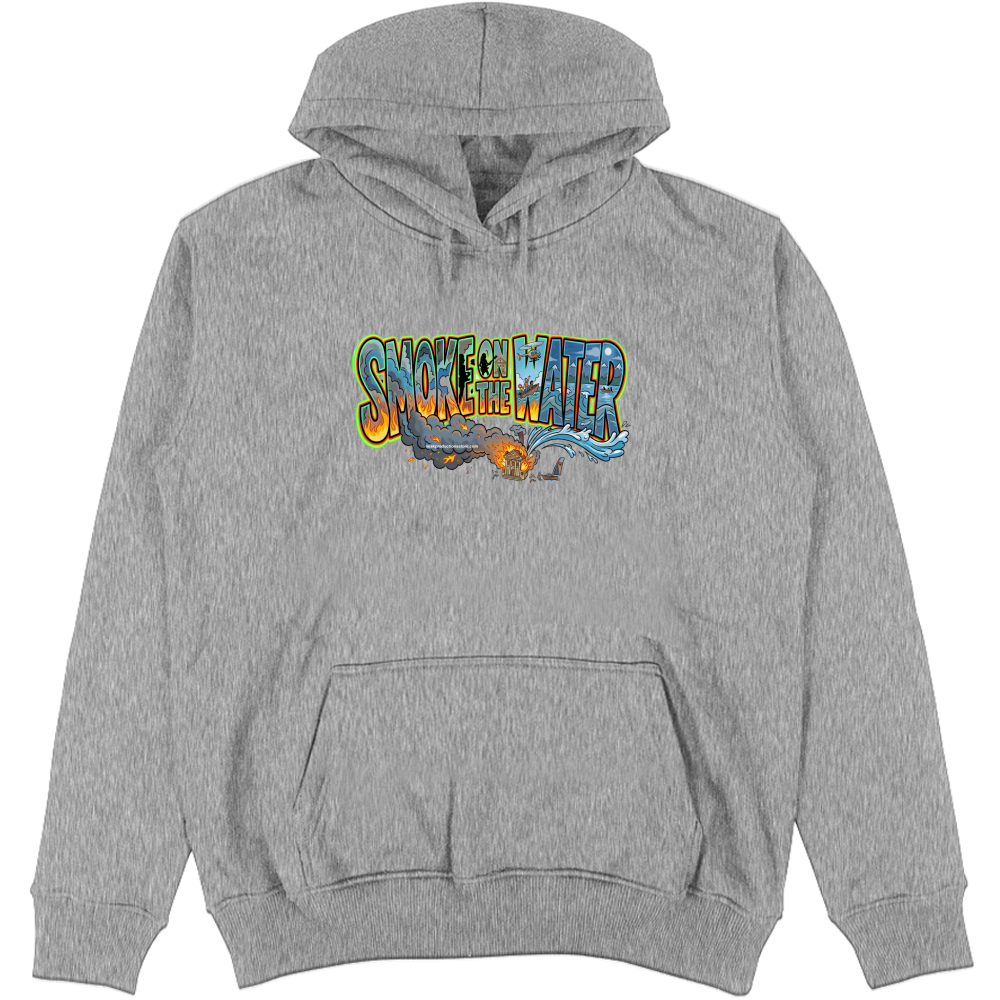 Felpa Unisex con Cappuccio linea smoke on the water A