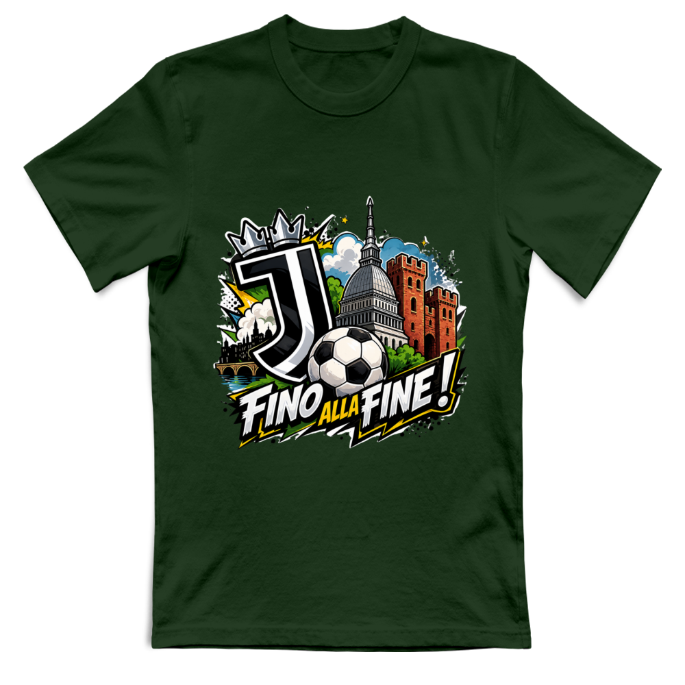 T-Shirt Unisex linea Juve fino alla fine